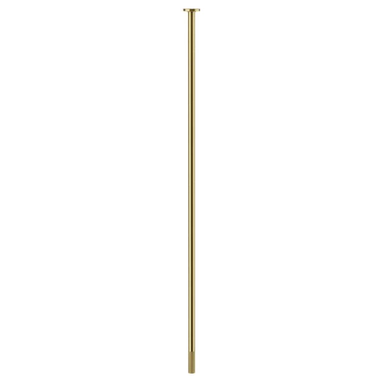 Inciso- Ceiling-mounted spout, custom length 246 Gold PVD