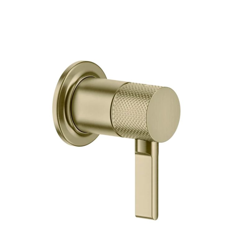 Inciso- Separate control, one-way 727 Brushed Brass PVD