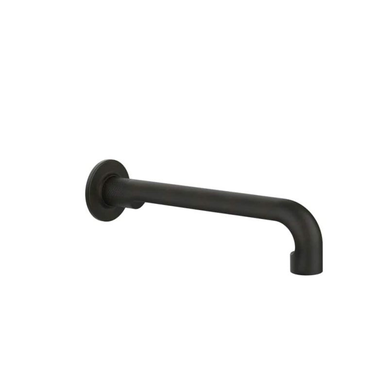 Inciso- Wall-mounted spout, with separate control 187 Aged Bronze