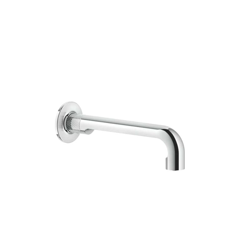 Inciso- Wall-mounted spout, with separate control 031 Chrome