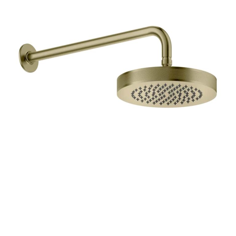 Inciso Wall-mounted Showerhead 727 Brushed Brass PVD