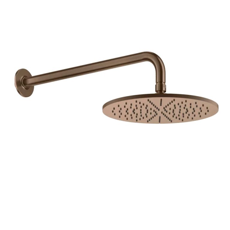 Inciso Wall-mounted Showerhead 708 Copper Brushed PVD