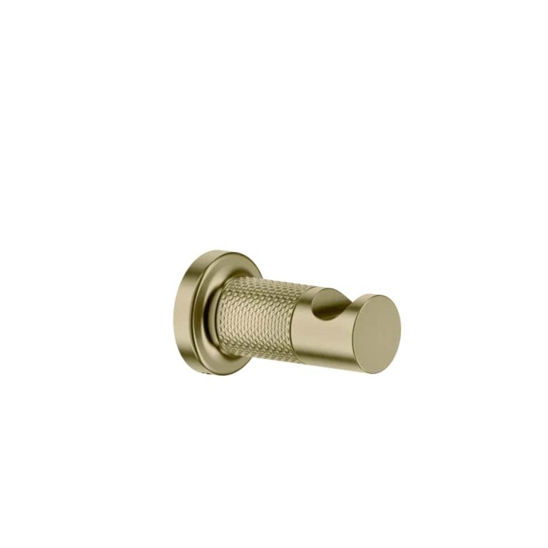 Inciso Wall-mounted robe hook 727 Brushed Brass PVD