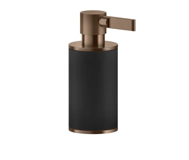 Inciso Standing soap dispenser 708 Copper Brushed PVD