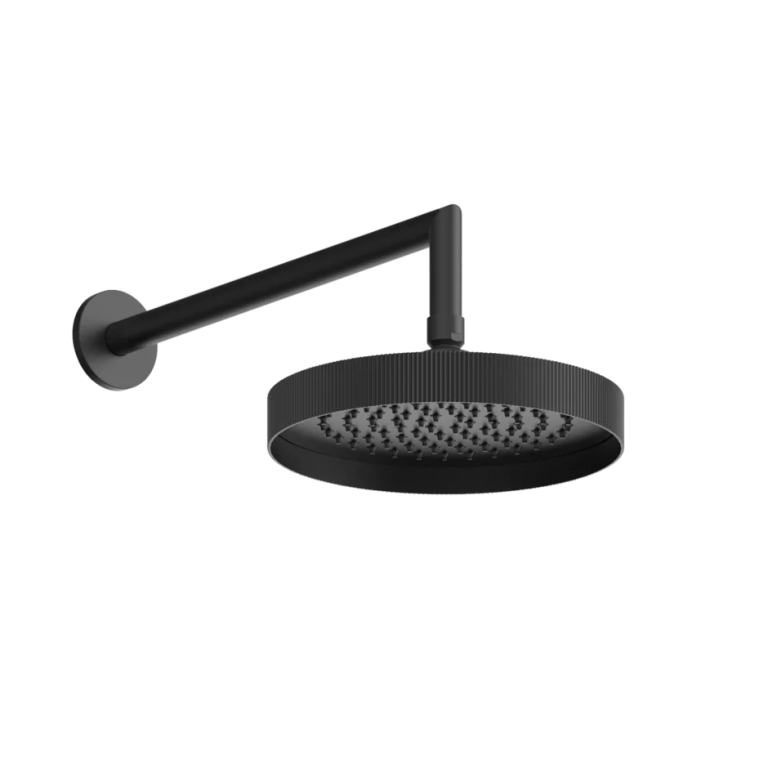 Ingranaggio Wall-mounted adjustable showerhead 299 Black XL