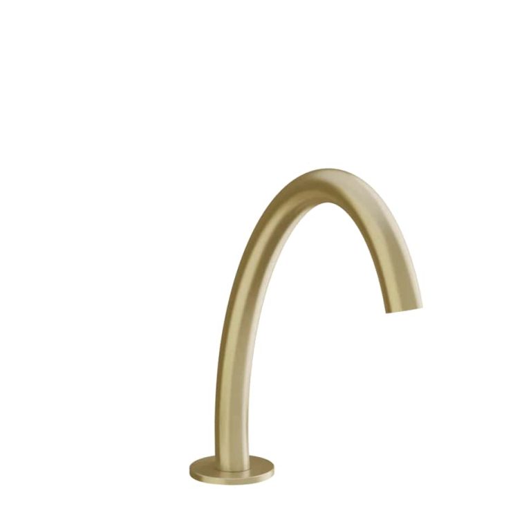 Origini Accent Medium spout basin 727 Brass Brushed PVD