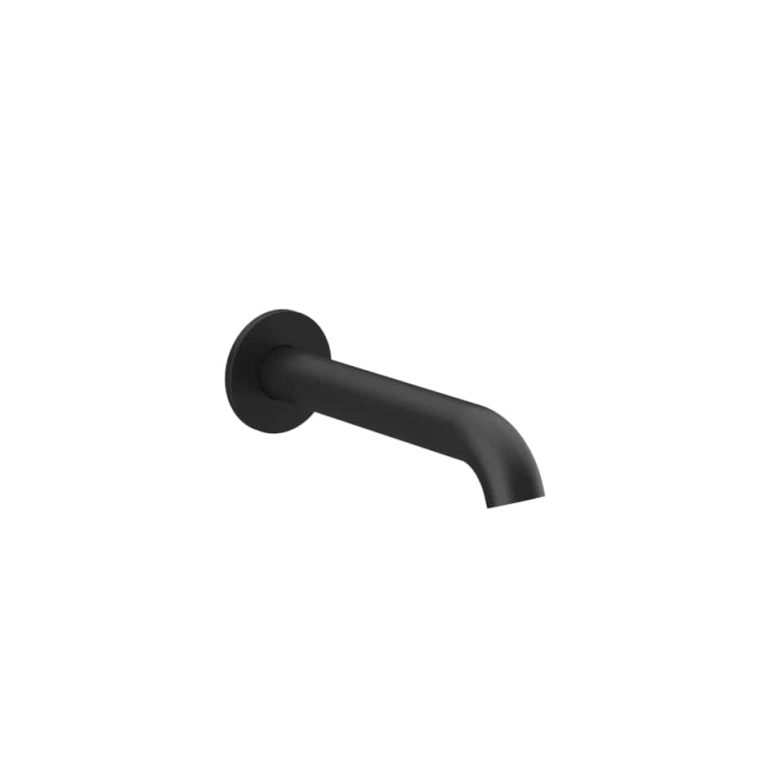 Origini Accent Wall-fixing bath spout 299 Matte Black