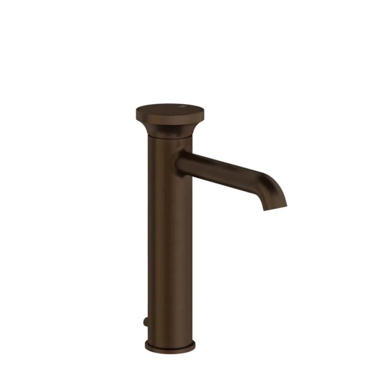 Origini Warm Medium version basin mixer with waste 845 Dark Bronze