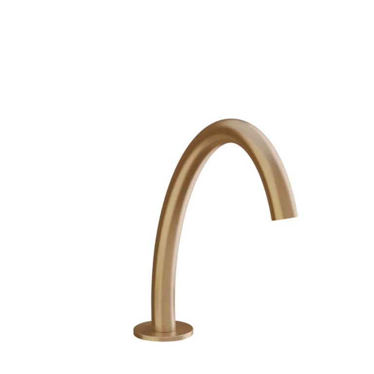 Origini Warm Medium spout basin 726 Warm Bronze Br PVD