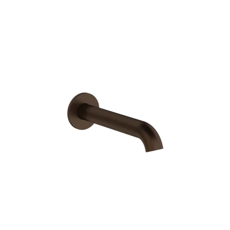Origini Warm Wall-fixing bath spout 845 Dark Bronze