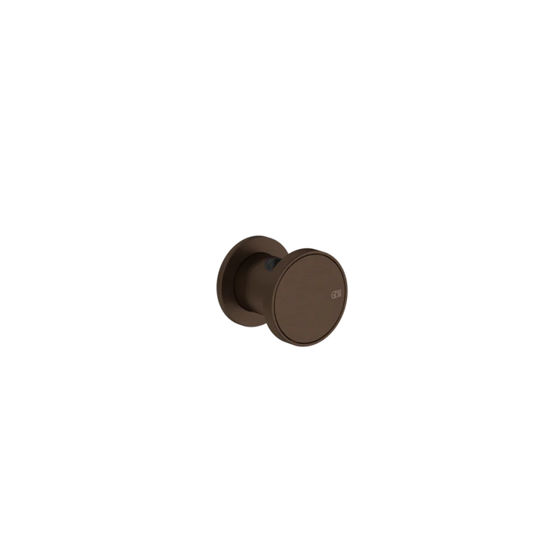 Origini Warm Fixed hand shower hook 845 Dark Bronze