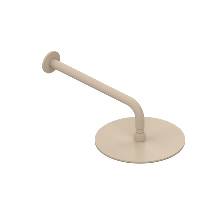 Look Shower head with wall-mounted shower-arm Argilla