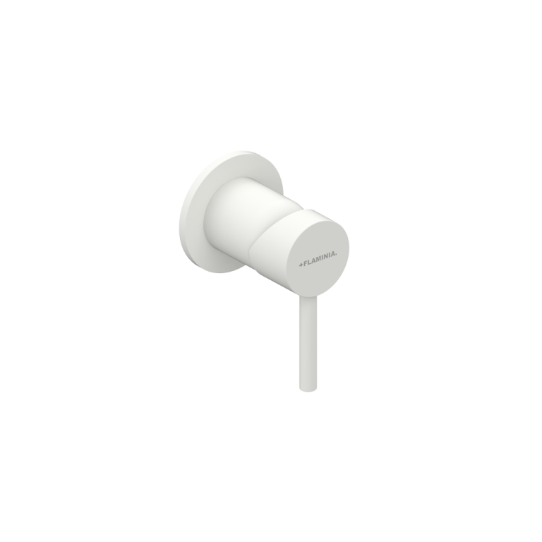 Look Concealed single-lever mixer Milky White