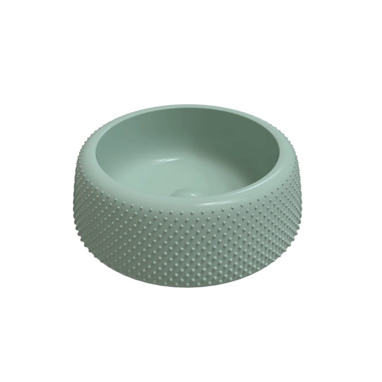 Falala Counter-top ceramic basin 46 x H 15.5 cm Menta