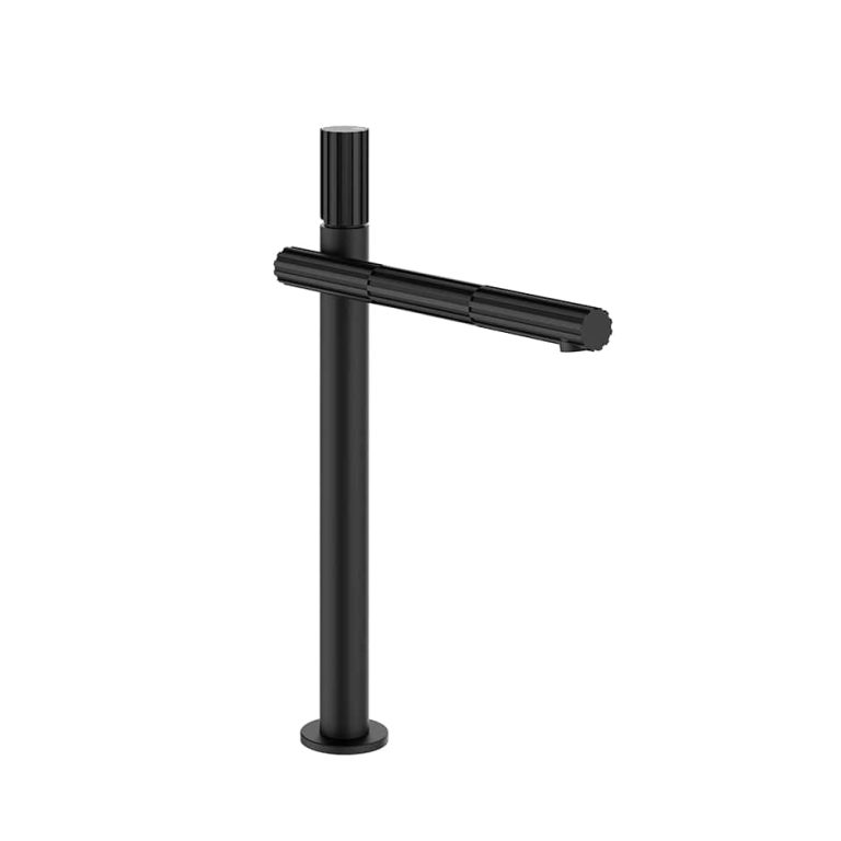 Incastri High version basin mixer without waste 299 Matte Black