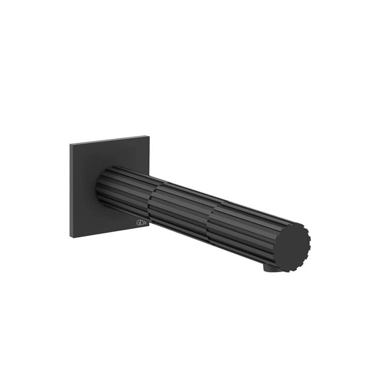 Incastri Wall-mounted bath spout 299 Matte Black