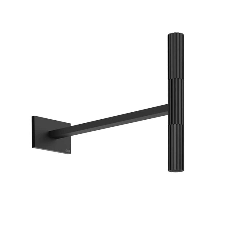 Incastri Wall-mounted adjustable headshower 299 Matte Black