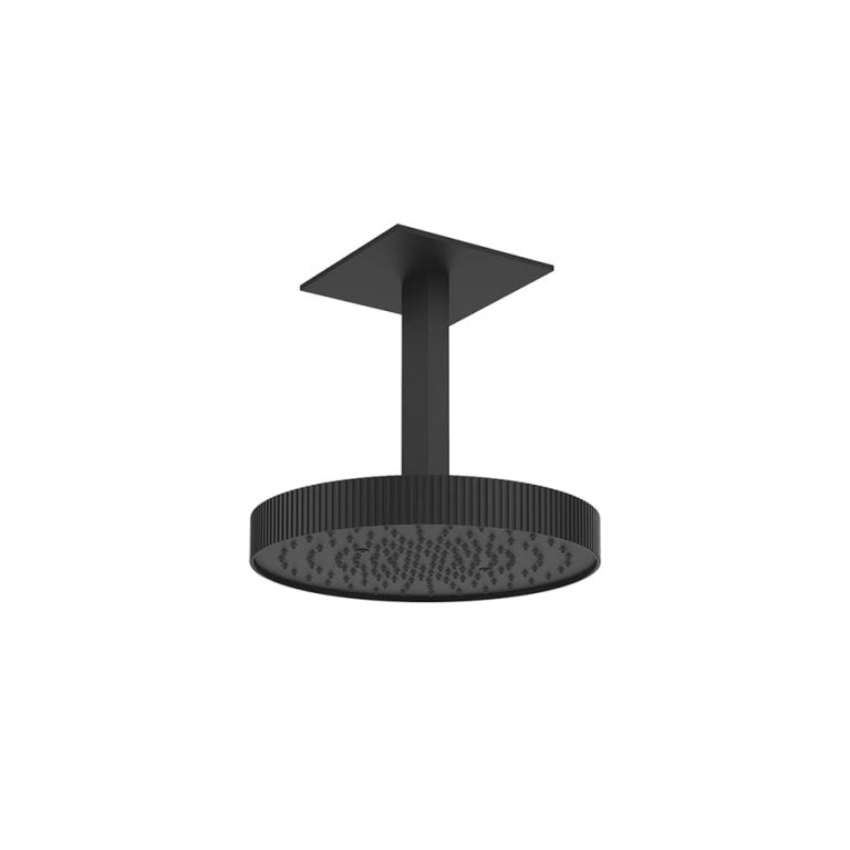 Incastri Ceiling-mounted adjustable headshower 299 Matte Black