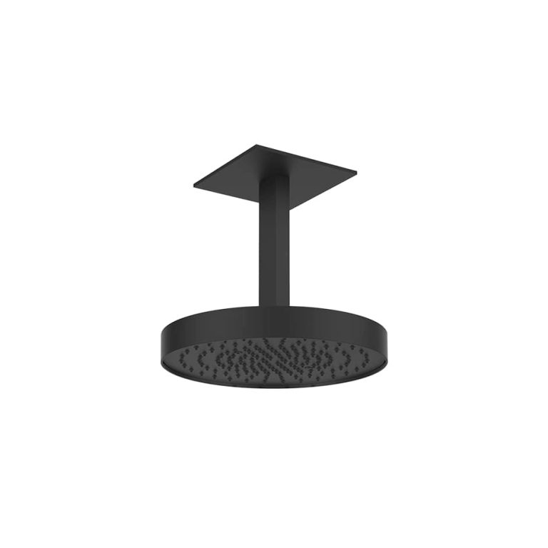 Incastri Ceiling-mount headshower length on request 299 Matte Black