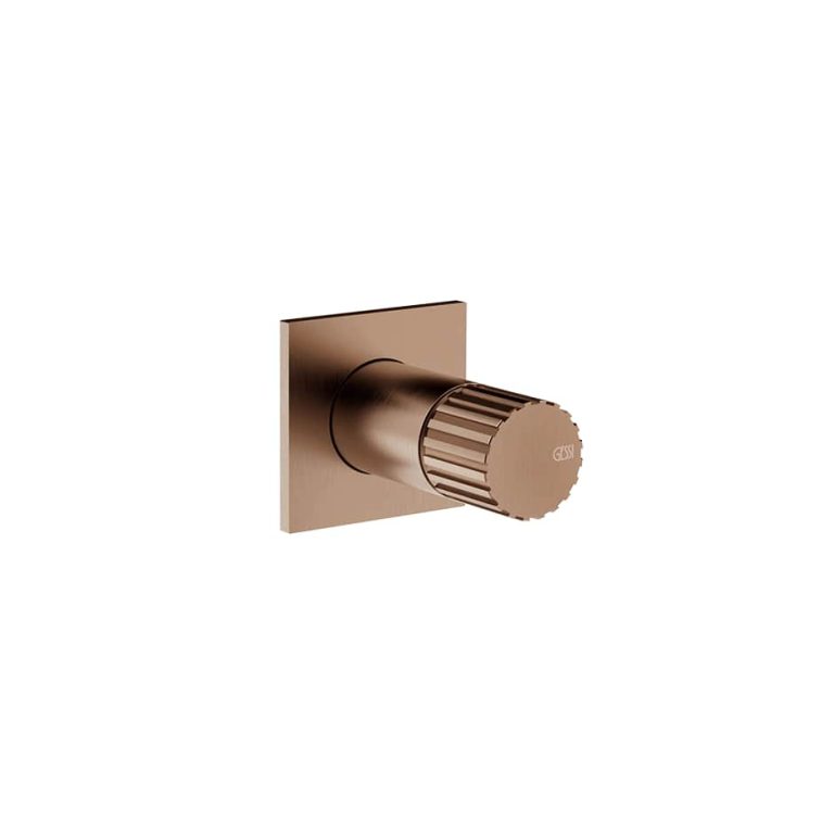 Incastri Wall-mounted separate control 708 Copper Br PVD