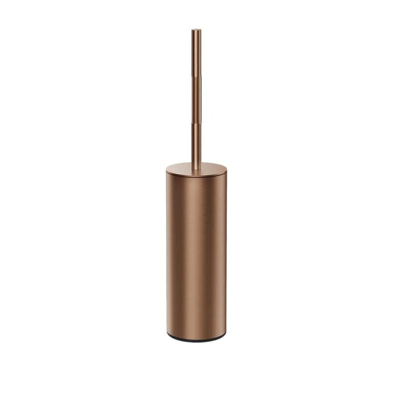 Incastri Standing toilet brush holder 708 Copper Br PVD