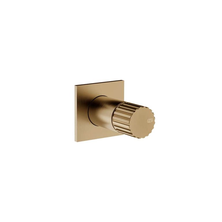 Incastri Wall-mounted separate control 726 Warm Bronze Br PVD