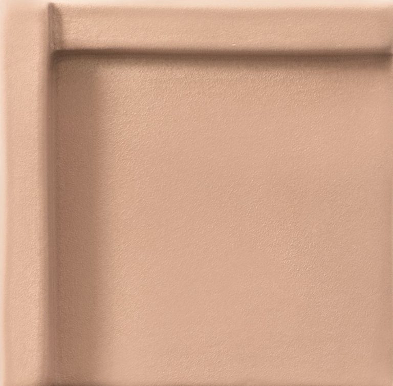 3D Forms Cross Terracotta Matte 9mm 10 x 10 cm