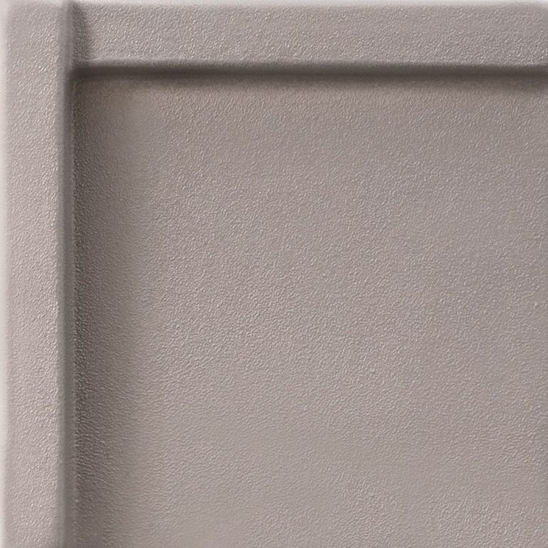 3D Forms Cross Grey Matte 9mm 10 x 10 cm