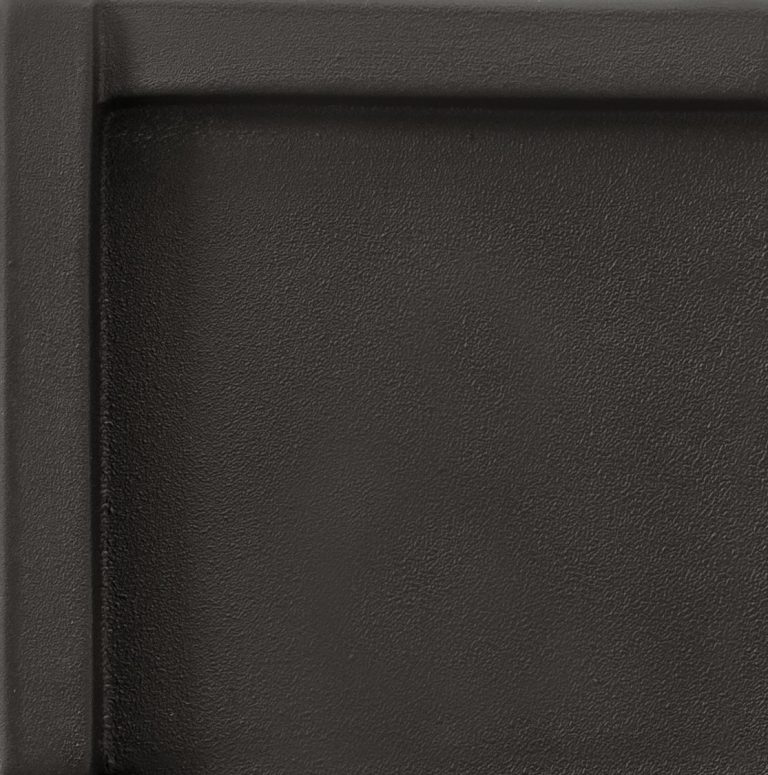 3D Forms Cross Black Matte 9mm 10 x 10 cm