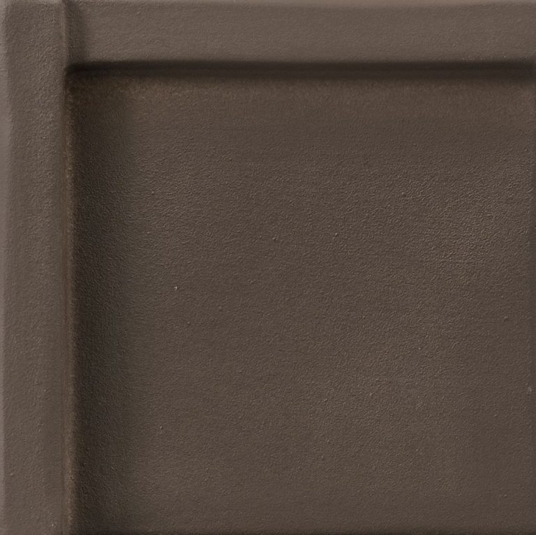 3D Forms Cross Coffee Matte 9mm 10 x 10 cm
