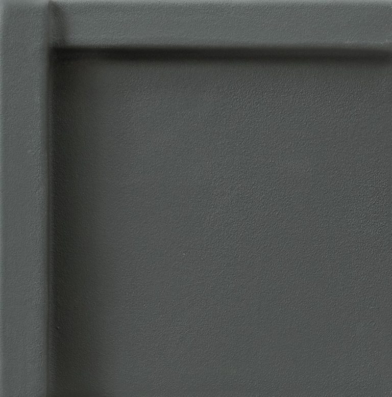 3D Forms Cross Graphite Matte 9mm 10 x 10 cm